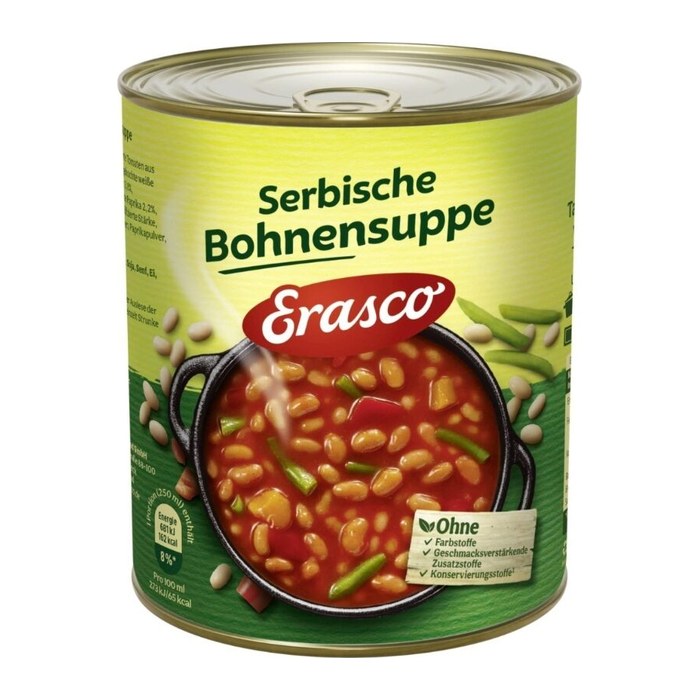 Erasco Serbische Bohnensuppe Eintopf 750,0 ml, 1 St.