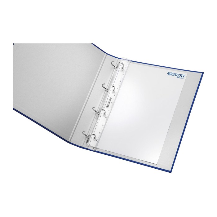 WESTCOTT Lineal 31,0 cm, transparent