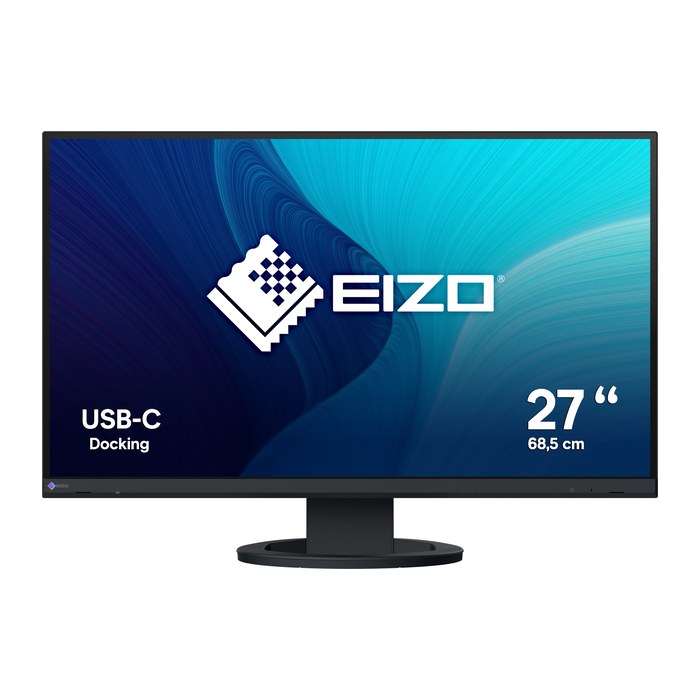 EIZO 68.5cm (27") EV2720S-BK 16:9 HDMI+DP+USB-C IPS black