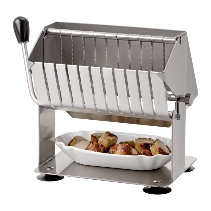 Bartscher Currywurstschneider manuell 10M1750M silber, 1 St.