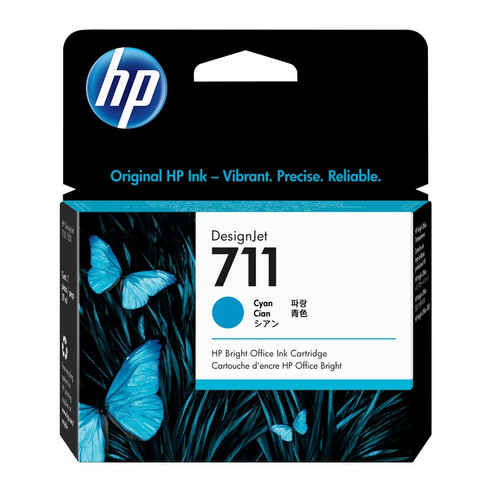 HP 711(CZ130A) cyan Druckerpatrone