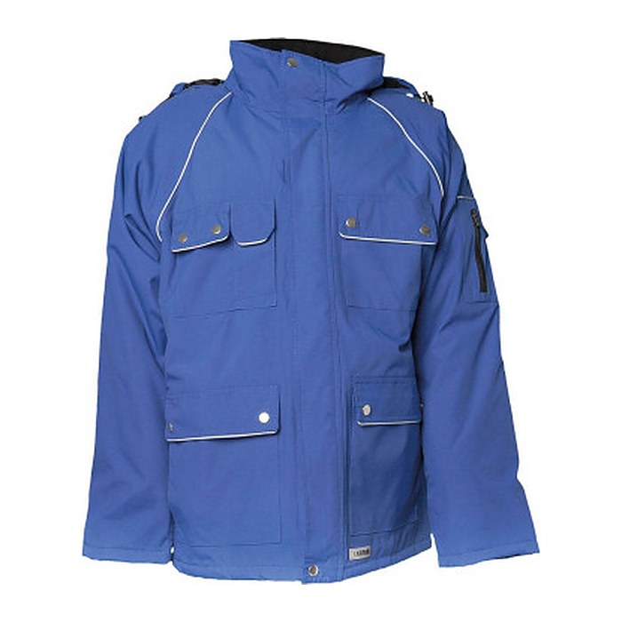PLANAM® unisex Parka CANVAS 320 kornblau Größe 2XL