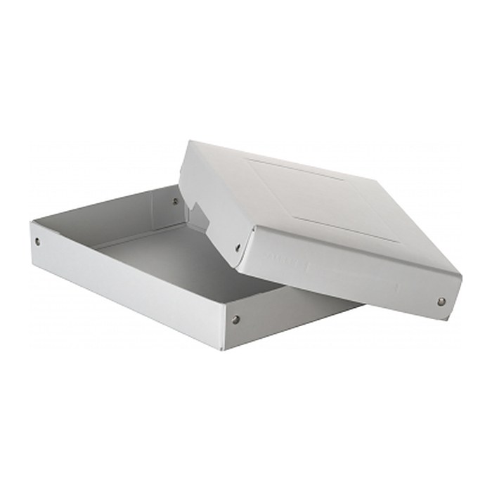 FALKEN PURE Aufbewahrungsbox 500 Blatt weiß 18,0 x 25,0 x 4,0 cm, 1 St.