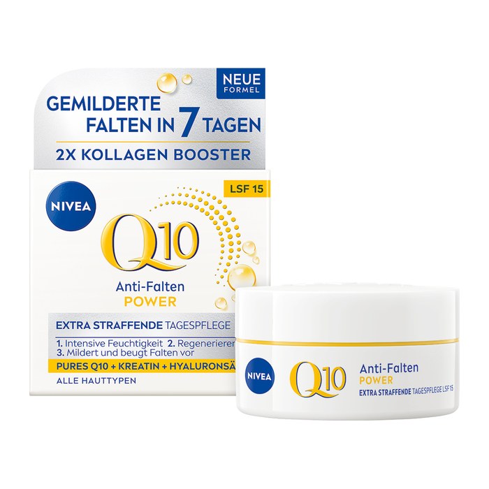 NIVEA Q10 Anti-Falten POWER LSF 15 Gesichtscreme 50,0 ml