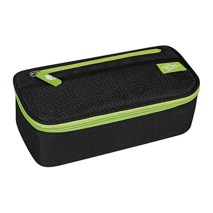 WEDO Mäppchen Schlamperbox schwarz/hellgrau