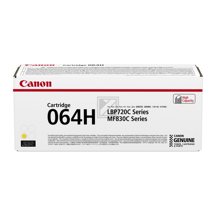 Canon 064H Y  gelb Toner