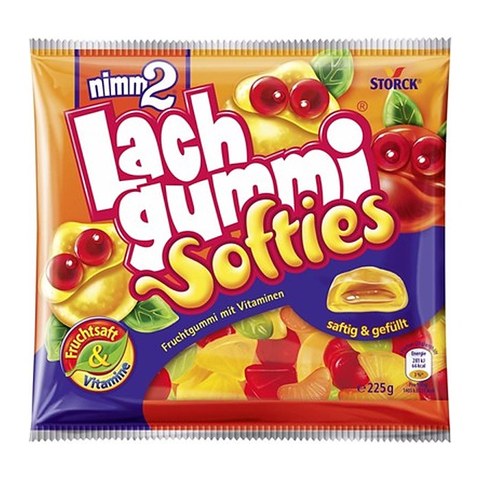 nimm2® Lachgummi Softies Fruchtgummi 225,0 g, 1 Pack
