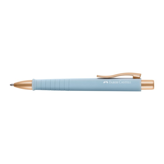 FABER-CASTELL Kugelschreiber POLY BALL Urban sky blue, Schreibfarbe: blau, 1 St.