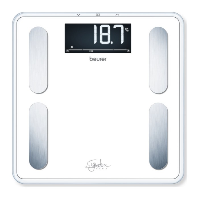 beurer Personenwaage BF 400 weiß für max. 200,0 kg