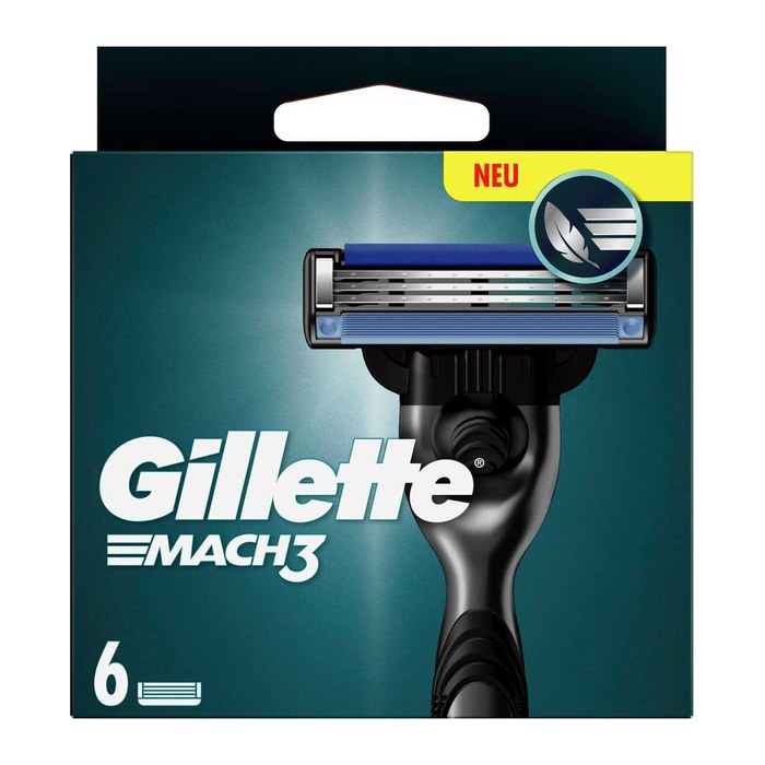 Gillette Mach3 Rasierklingen 6 St.