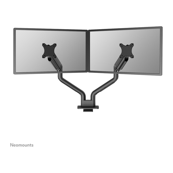 Neomounts Monitor-Halterung DS70S-950BL2 NEXT One schwarz für 2 Monitore, Tischbohrung, Tischklemme