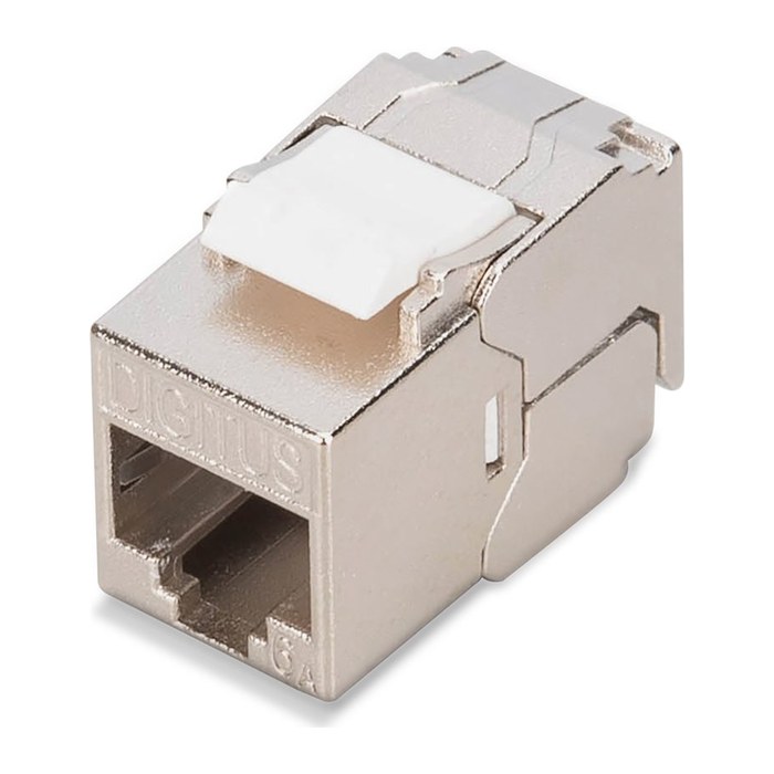 DIGITUS CAT 6A Kompaktgehäuse Reiheninstallation gesch. grau