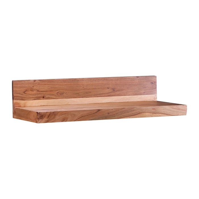 WOHNLING Wandboard akazie 80,0 x 24,0 x 17,0 cm, 1 St.