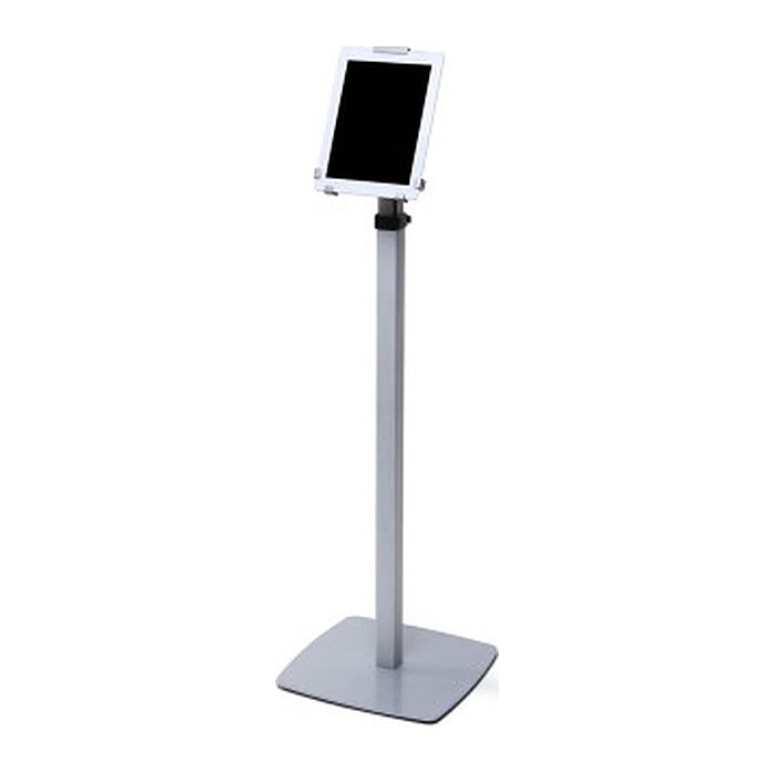 Showdown® Displays Tablet-Bodenständer Trigrip Freestanding Telescopic DTSTGT13 silber für 1 Tablet