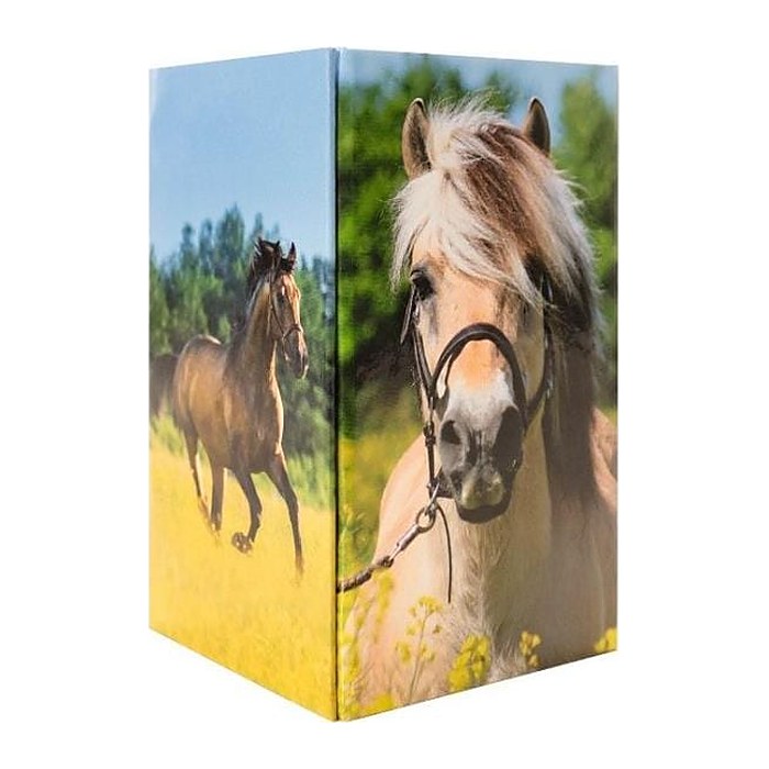 HERMA Stiftehalter Pferdewiese Karton 8,0 x 8,0 x 13,5 cm