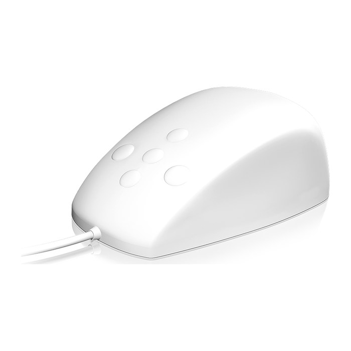 KeySonic Wasserdichte Maus IP68 Silikon KSM-3020M-W Weiá retail