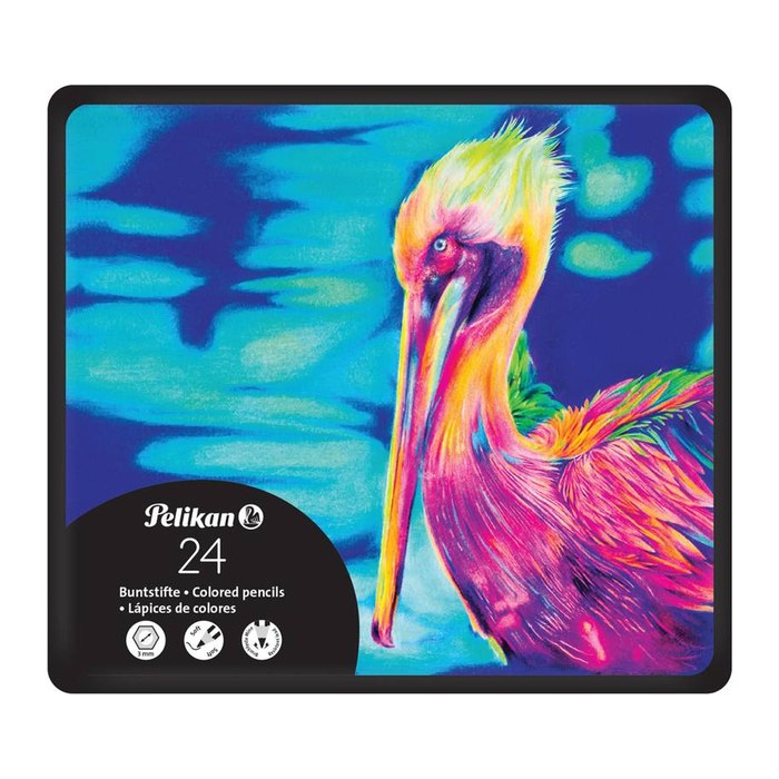 Pelikan Premium Buntstifte farbsortiert, 24 St.