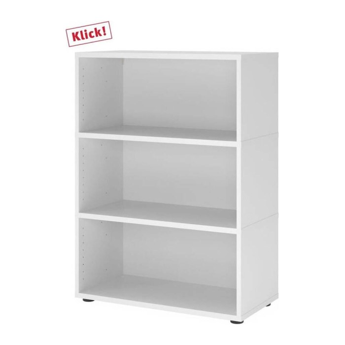 HAMMERBACHER Aktenregal FlexWall weiß 80,0 x 40,0 x 109,8 cm, 1 St.