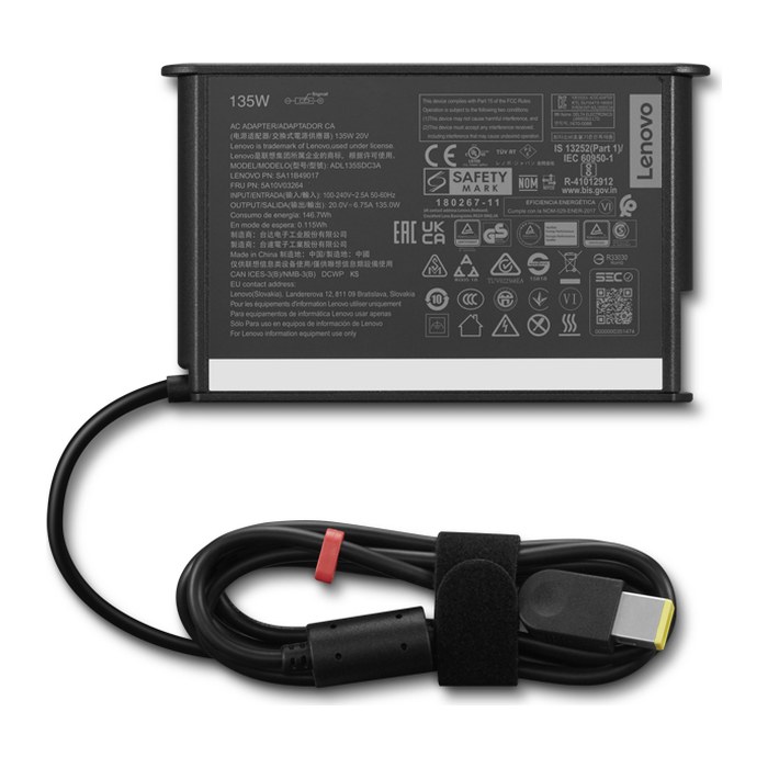 Lenovo 135W AC Adapter Slim Tip - ThinkPad Gen2