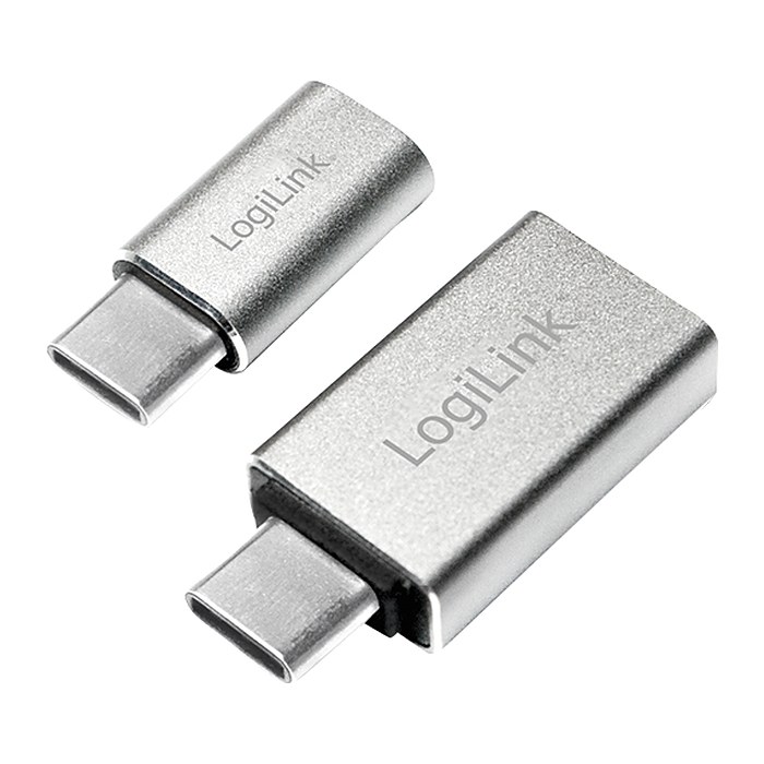 Logilink Adapter 2stk. USB-A/Type-C Micro-USB/Type-C