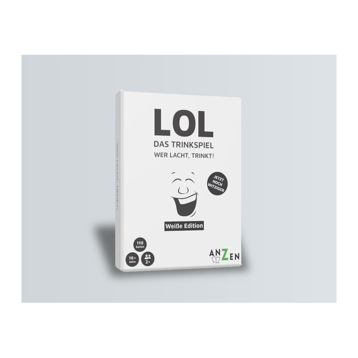 ANZEN - LOL - Das Trinkspiel - Weiße Edition 16+