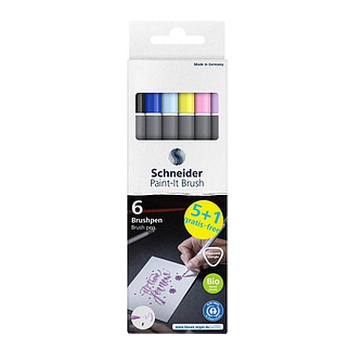 Schneider Paint-It 070 Filzstifte farbsortiert, 6 St.