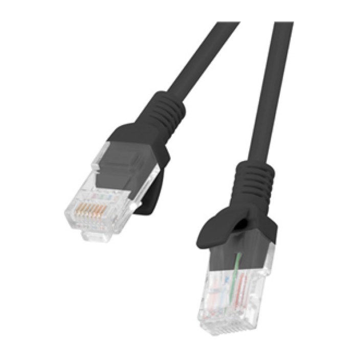 LANBERG Patchkabel CAT.6 UTP 10m Fluke Zertifikat sw