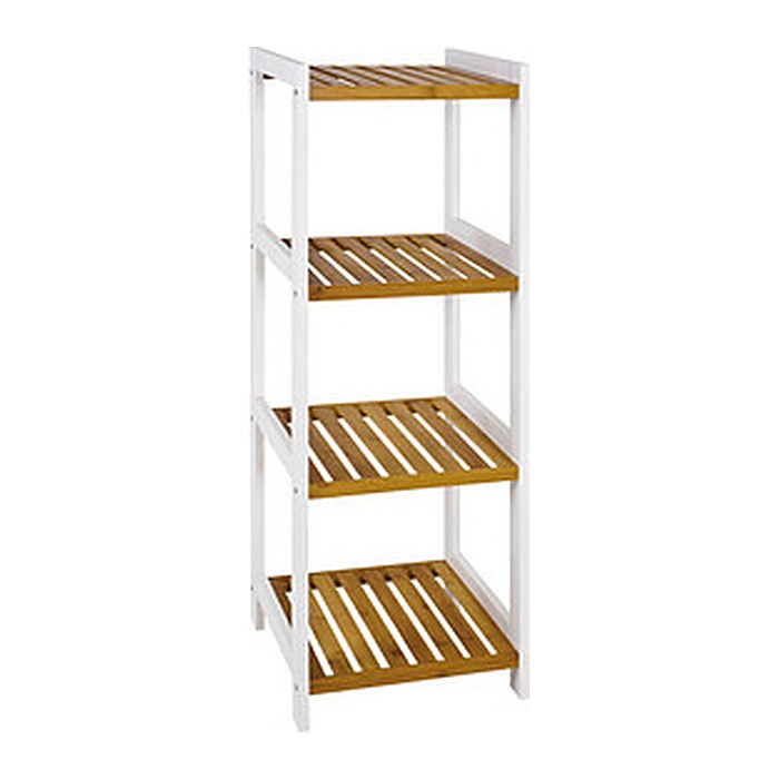 HAKU Möbel Badregal 45355 weiß 35,0 x 33,0 x 112,0 cm