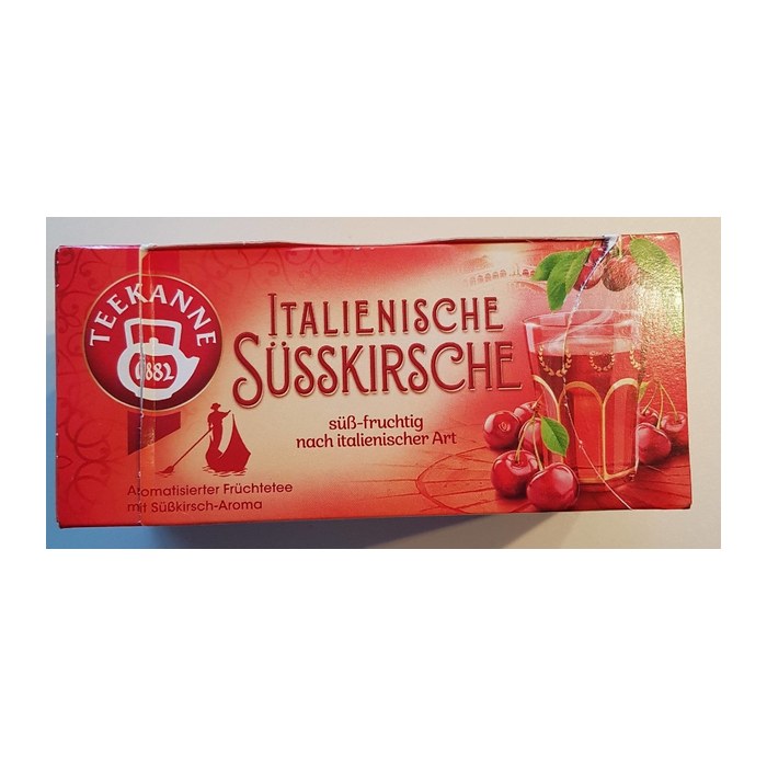 TEEKANNE Italenische Süßkirsche Tee 20 Portionen