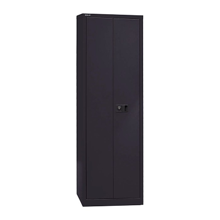 BISLEY Stahlschrank Universal E782A04B6633 schwarz 4 Fachböden 60,0 x 40,0 x 195,0 cm, aufgebaut, 1 St.