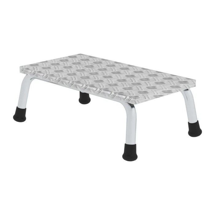 MUNK Montagetritt 50031 silber 1 Stufen, H: 20,0 cm