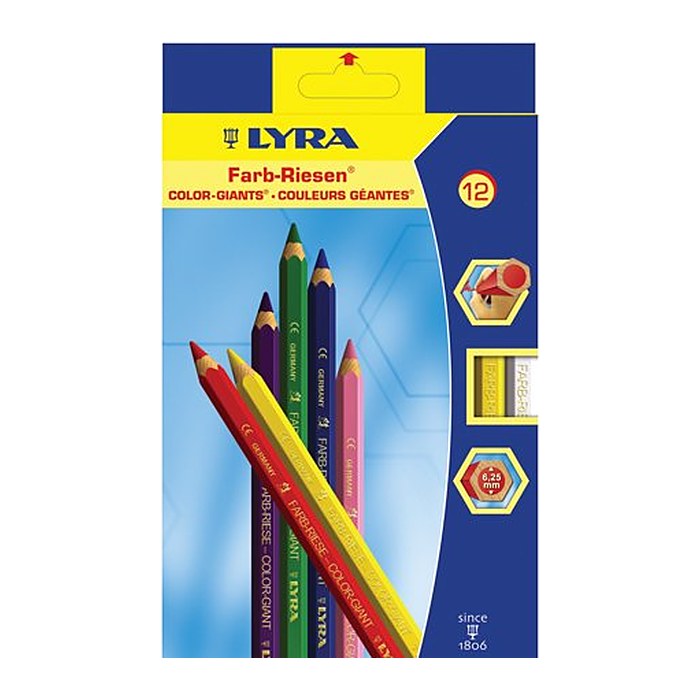 LYRA Buntstifte farbsortiert, 12 St.