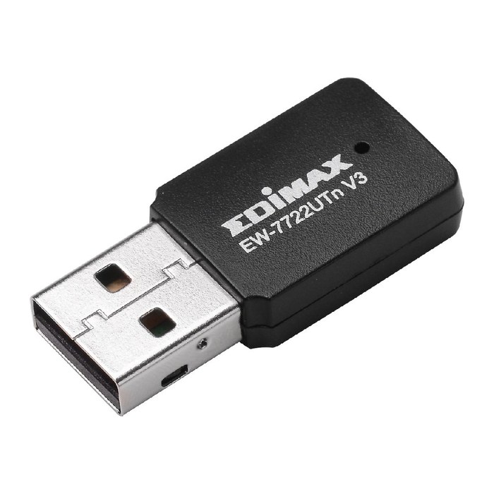 EDIMAX WL-USB EW-7722UTN V3 N300 2T2R Wireless USB Adapter