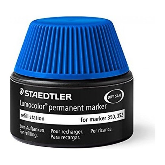 STAEDTLER Nachfülltinte Lumocolor perm blau