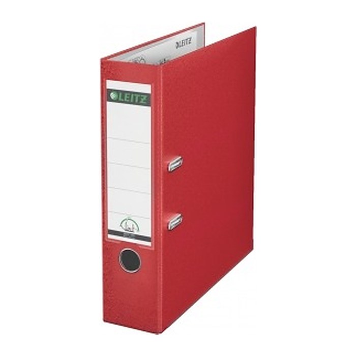 LEITZ 1010 Ordner rot Kunststoff 8,0 cm DIN A4, 1 St.