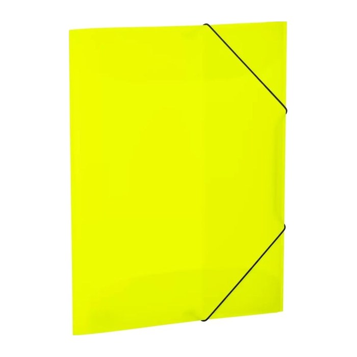 HERMA Sammelmappe A3 neon gelb Polypropylen 3St.