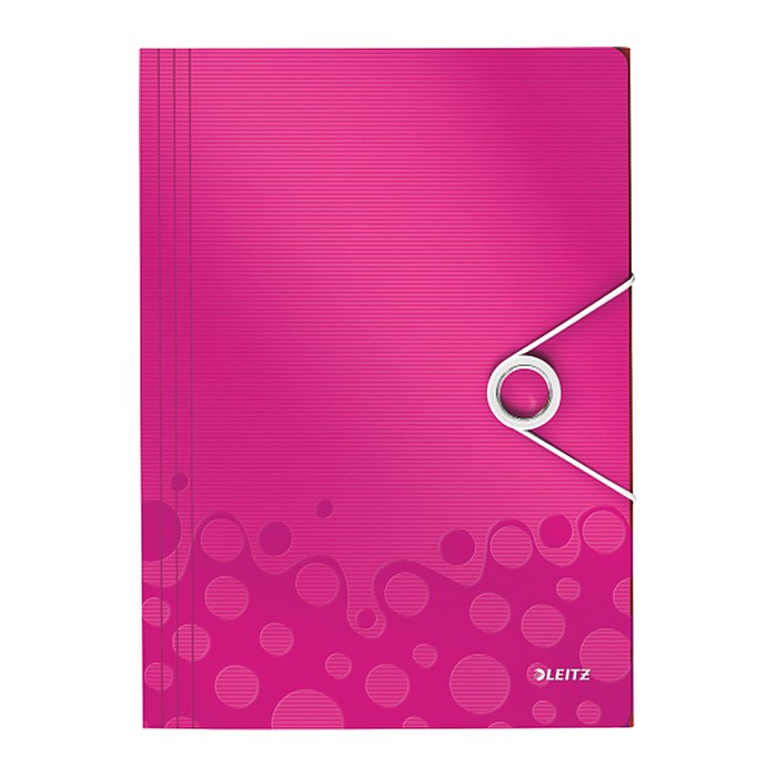 LEITZ Eckspanner WOW 4599 DIN A4 pink, 1 St.