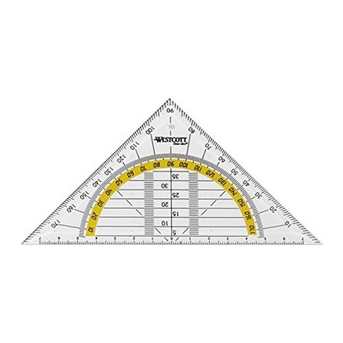 WESTCOTT Geometrie-Dreieck 14,0 cm