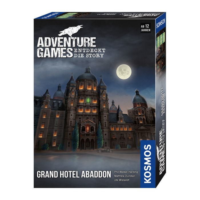 KOSMOS Adventure Games - Grand Hotel Abaddon Brettspiel, 1 St.
