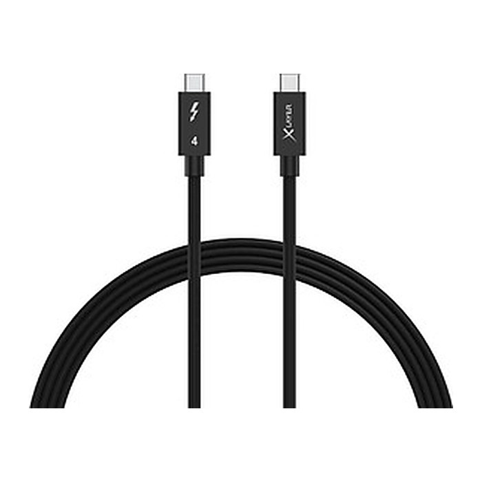 XLAYER Thunderbolt 4 Kabel USB-C 1,0 m schwarz, 1 St.