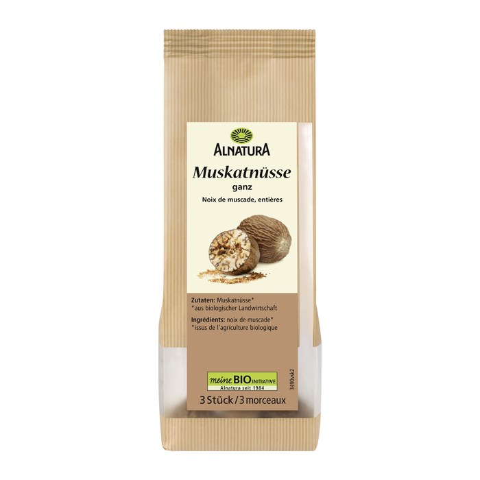 ALNATURA Bio Muskatnuss Gewürz, 12,0 g