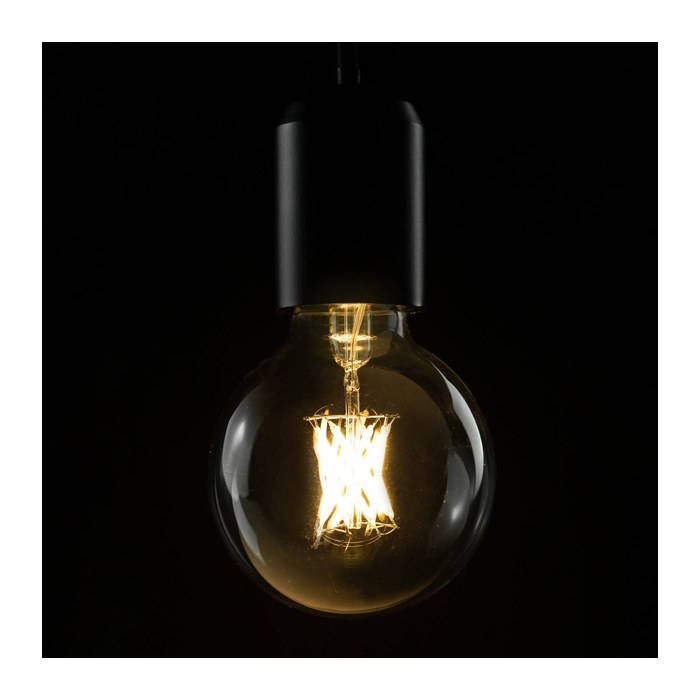 SEGULA LED Globe 80 klar E27 6,5W 2700K dimmbar