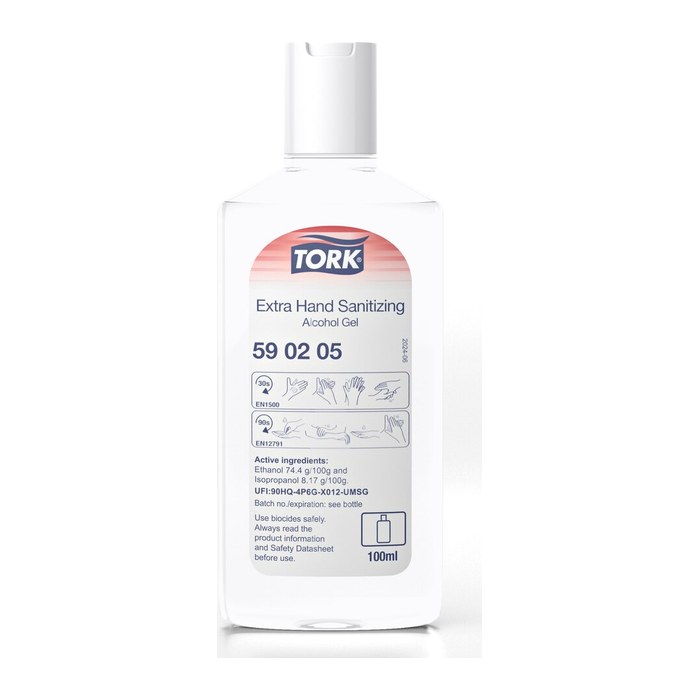 TORK Extra alkoholisches Händedesinfektionsgel 100 ml