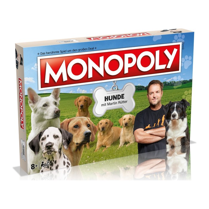 Winning Moves Monopoly - Hunde mit Martin Rütter Brettspiel, 1 St.