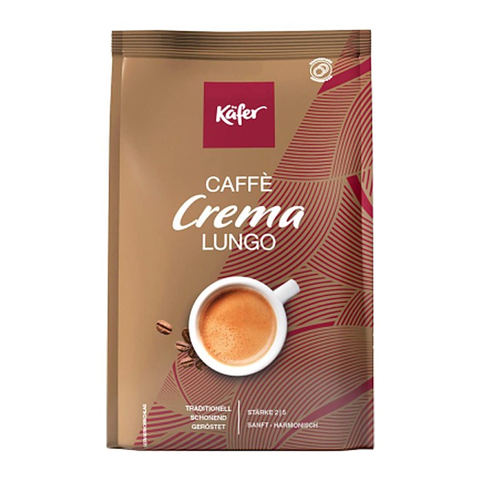 Käfer Caffè Crema Lungo Kaffeepads, Arabica- und Robustabohnen 36 St.
