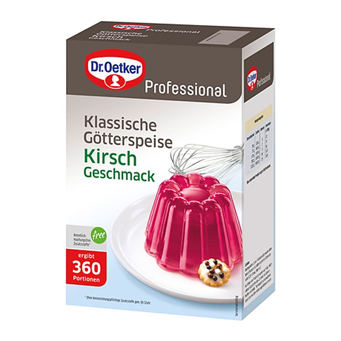 Dr. Oetker Götterspeise Kirsch-Geschmack 1,0 kg, 1 St.