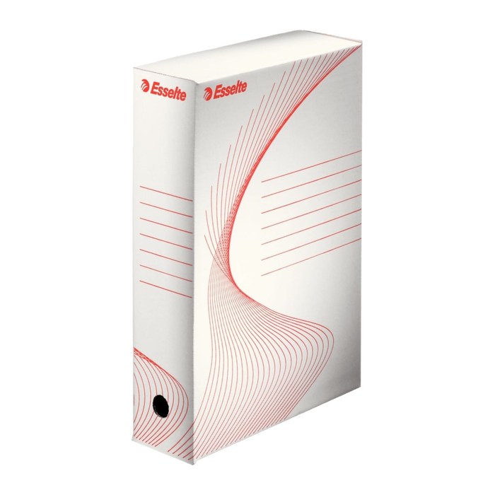 Esselte Archivboxen weiß 8,0 x 25,0 x 35,2 cm, 25 St.