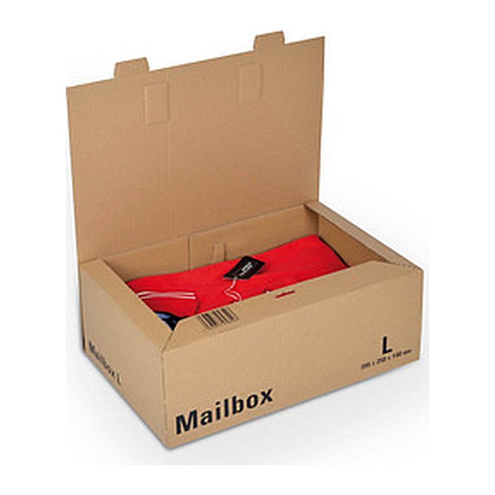 ColomPac® Versandkartons CP 098 Mailbox L 40,0 x 26,4 x 14,4 cm, 15 St.