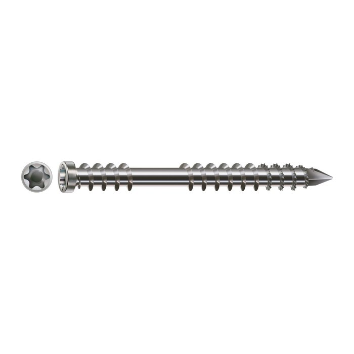 SPAX® Terrassenschrauben T25 Zylinderkopf Edelstahl A2 0537000500605 5 mm x 60 mm, 400 St.