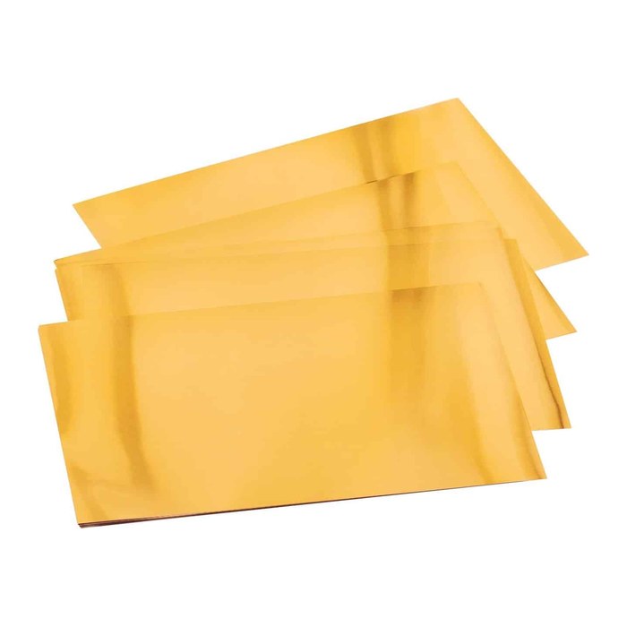 folia Prägefolie gold, 3 Blatt
